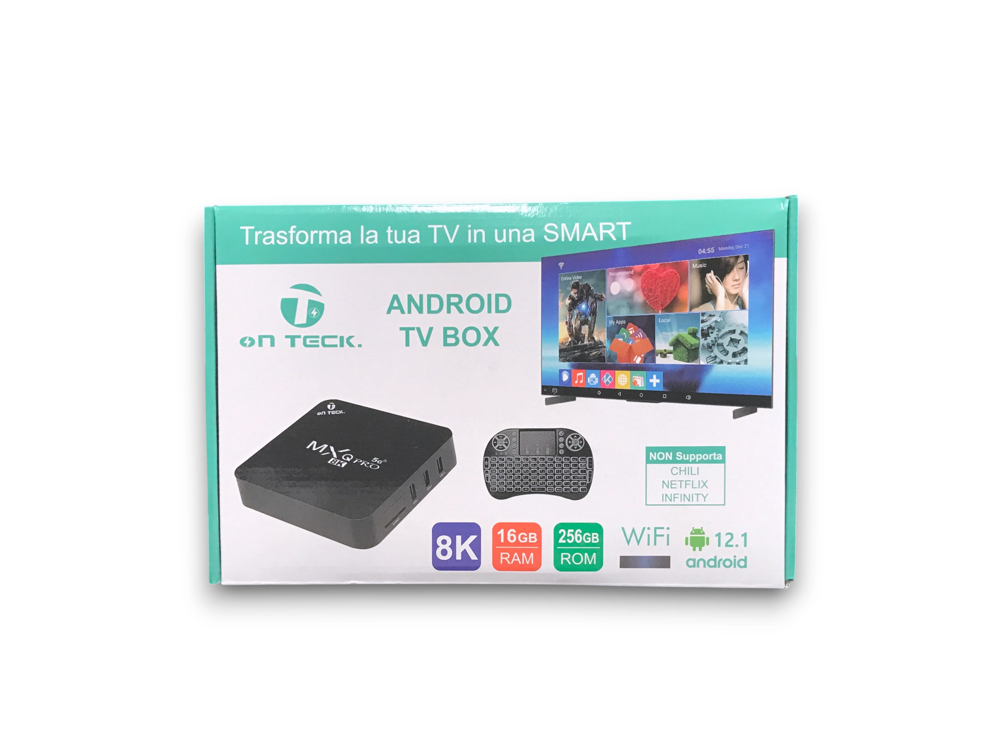 ON TECH ANDROID TV BOX